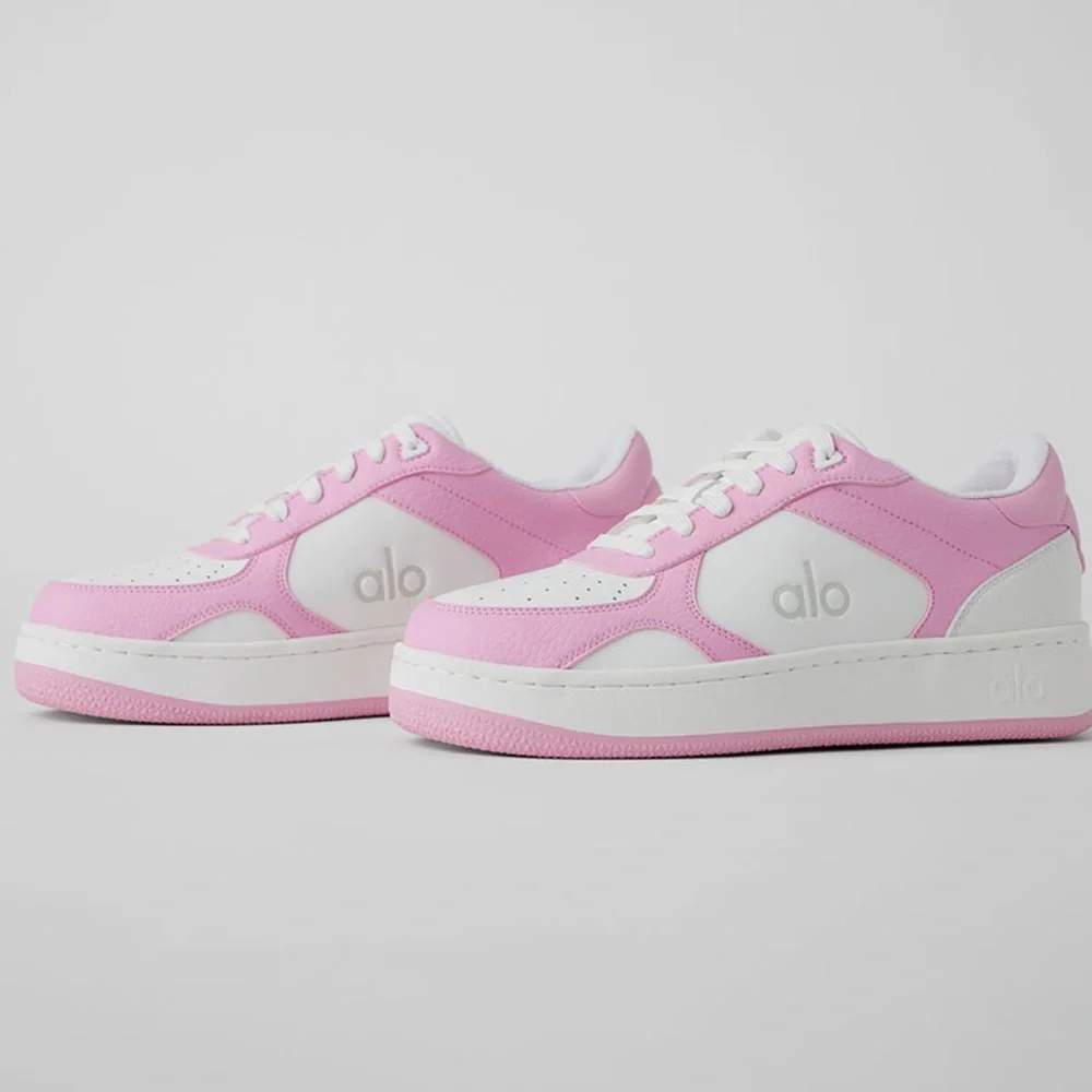 NEW! ALO Yoga Sneakers in Pink and White